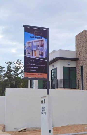 Estructuras para Señalética.